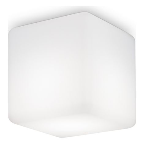 Plafoniera Moderna Luna Alluminio Bianco 1 Luce G9 3W 3000K Luce Calda (1/3)