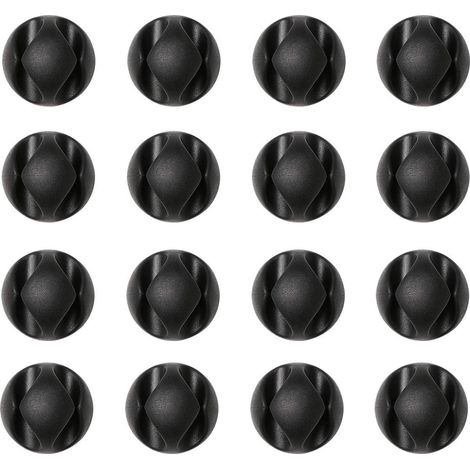 Clips Câble Rangements de câbles et serre-câbles Maintient Cache-câbles pour Fils Electriques Charge 16pcs (1/5)