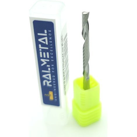 Fraise VHM à 1 flûte pour bois PVC 3,175 x 32 x 55  (1/3)