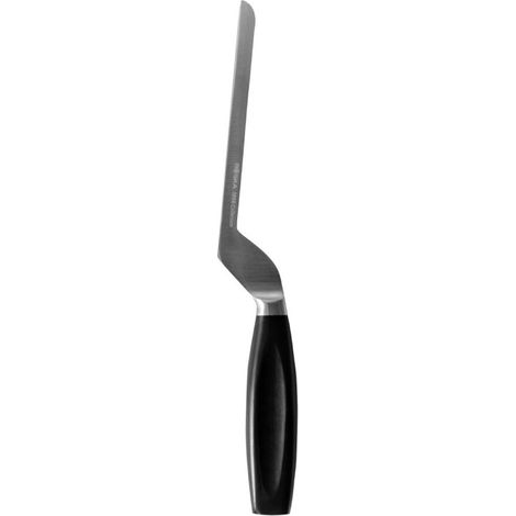 Couteau à fromage à pâte molle manche noir 140 mm - BOSKA (1/4)