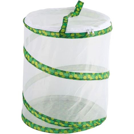Cage Habitats Insectes et Papillons, Panneaux Maille Cage Habitats Souple et Respirant Cage Professionnelle Habitats Insectes Libellule Papillons Cage Filet (1/4)