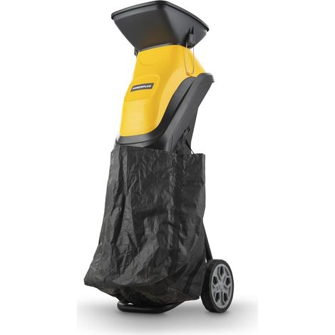 Broyeur de végétaux - POWERPLUS - 2500 W - Epaisseur jusqu’à 44 mm