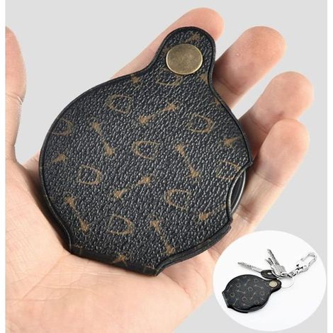 Neue faltbare Handlupe – 15-fache Vergrößerung – 70 mm Durchmesser – Taschenlupe (1/4)