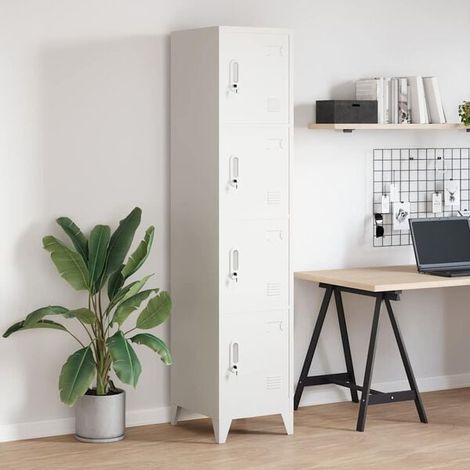 Meuble de Rangement avec 4 Étagères, Armoire de Stockage 38x45x180 cm (1/5)