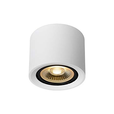 Lucide Fedler faretto bianco GU10 12W LED 2200-3000K (1/4)