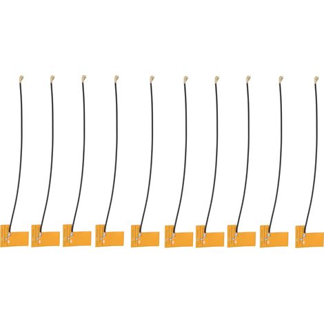 10 pièces antenne FPC souple interne, transmission stable large portée, forte résistance anti-oxydation, connecteur WIPEX 50, signal optimal (1/5)