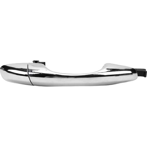 Poignée Extérieure de Porte Arrière avec Embout, Finition Chromée ABS, Poignée de Porte Compatible avec 2016 2020, Remplace OEM 82651 83652 (Côté passager droit) (1/4)