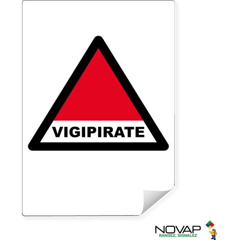 Panneau Vigipirate – Adhésif A5 – 4610214
