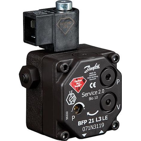 Danfoss Pompe à brûleur à mazout BFP LE21 L3 Raccord de buse: gauche,Sens de rot, à g,,16 l/h, 071N3119