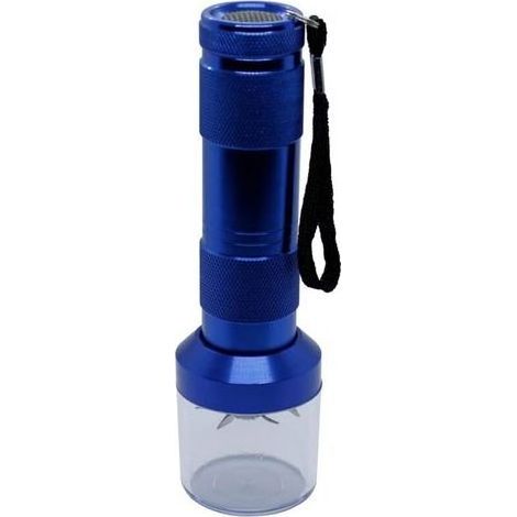 Elektrische Kräutermühle - Gewürzzerkleinerer - Metallmühlenteile (Farbe: Blau) (1/3)