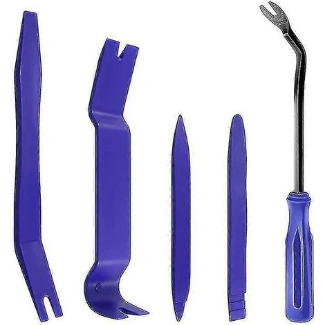 Outil de démontage de garnitures automobiles, outils pour panneaux de garniture de portières de voiture, installation d'autoradios (1/4)