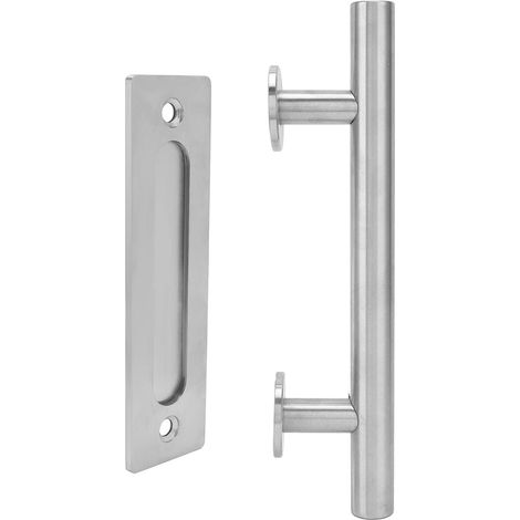 Steel Cabinet Sliding Garage Handle Steel Barn Door Pull for Set (1/5)