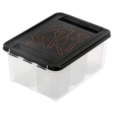 Orthex Smartstore Storage Box 14L with Decorative Lid