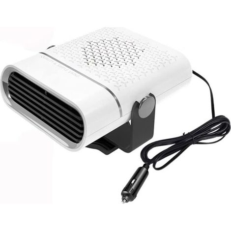 12V 120W Autoheizung, Entfeuchter und Defroster, 360° drehbar, mit Zigarettenanzünderstecker, elektrischer Autolüfter (1/4)