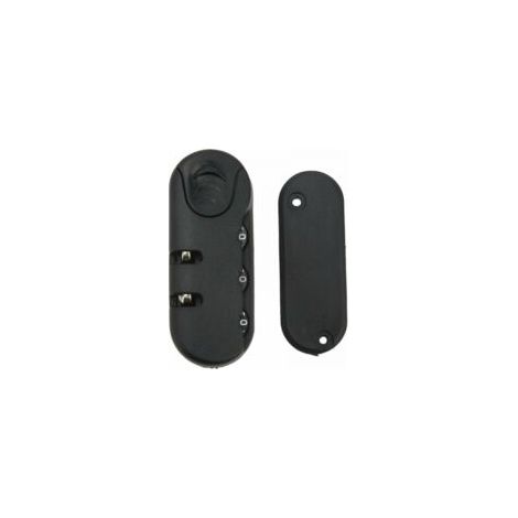 Cyslmuk – Cadenas à combinaison 3 chiffres – Serrure de sécurité en alliage de zinc – Résistante aux rayures – Pour valises et bagages de voyage