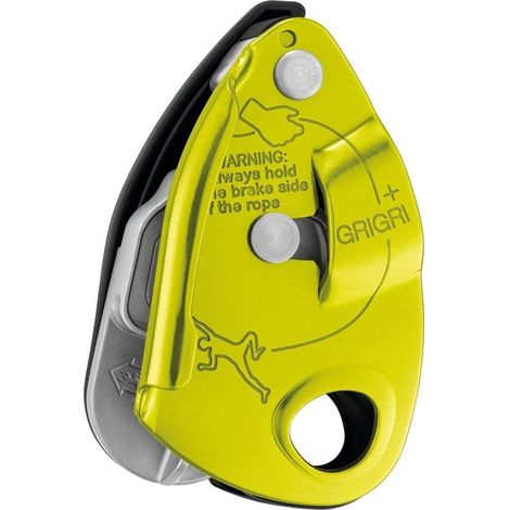 Dispositivo de aseguramiento Petzl Grigri+ - amarillo (1/2)