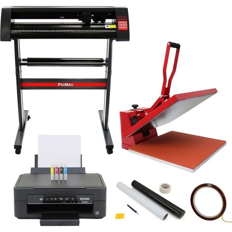 Vinyl Cutter, 50 x 50 Heat Press, Sign cut business bundle, Value