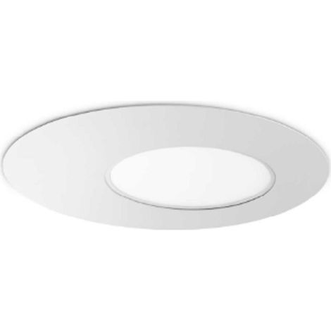 IRIDE PLAFONIERA LED 3000 K 18W 1300 lm BIANCA IN METALLO E POLICARBONATO RUVIDO (1/3)