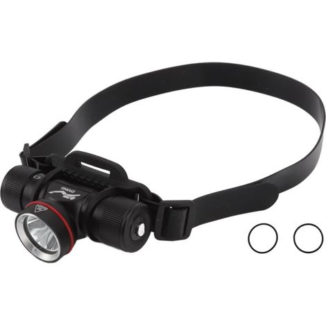 1500LM Yellow LED Diving Headlamp, IPX8 Waterproof, 80m Depth Underwater Headlamp (1/5)