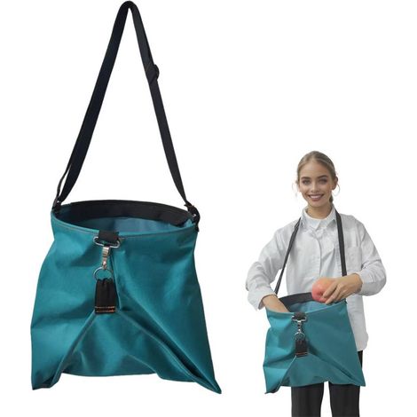 Panier de Cueillette de Pommes, Sac de Pommes, Sac de Pommes avec Récolte en Tissu Oxford 600D Polyvalente Plus Facile et Plus Rapide pour la Cueillette des Mangues, Poires (1/5)