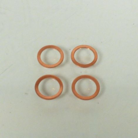 4 brembo upgrade guarnizione in rame Ø10x14 per freno moto vite