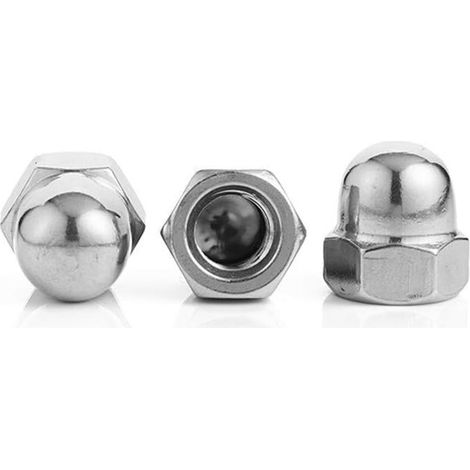 Écrou borgne hexagonal M20 M24 en acier inoxydable, finition (1/5)