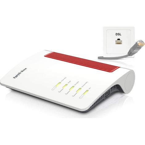 FRITZBox 7690 WLAN-Router 2.5 Gigabit Ethernet Dual-Band (2,4 GHz/5 GHz) Weiß