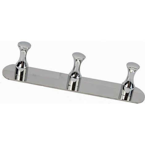Cleafe - Appendiabiti Con 3 Ganci Per Accappatoio Bagno Casa A Parete Contemporaneo 59747 - (1/2)