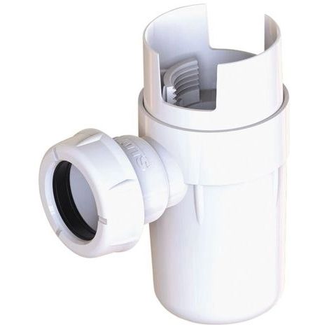Watts – Siphon de sol normalisé NF – Matière ABS – Raccordement femelle G1"1/4 – Déflecteur latéral pour évacuation optimale (1/9)