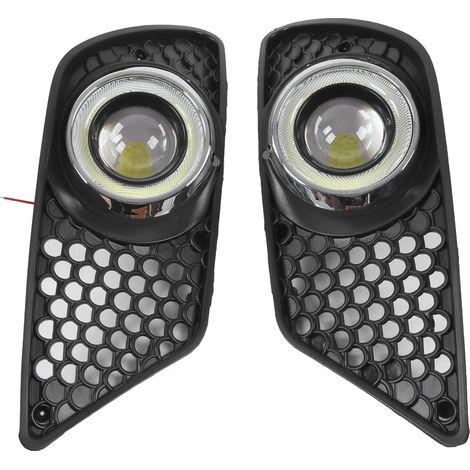 grilles de feux antibrouillard LED de pare-chocs avant A2048850353 de remplacement pour Mercedes-Benz Classe C W204 2008-2010 (1/5)