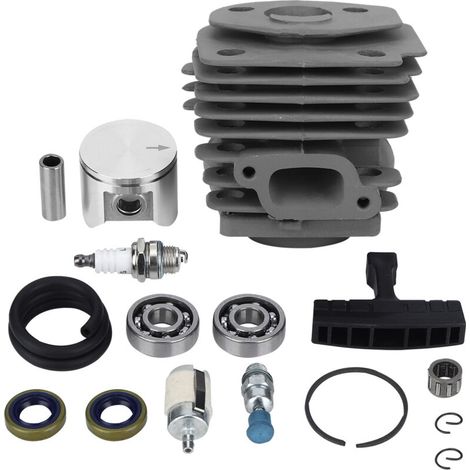 Kit Cylindre Piston 47mm pour Husqvarna 359 357XP EPA 357 – Pièce de Rechange Chaîne en Alliage de Zinc, 16 Pièces (1/5)