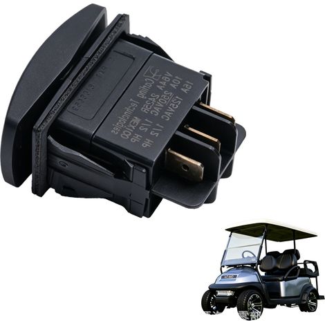 Interrupteur marche avant/arrière pour voiturette de golf ClubCar, référence 1018560. Source de pièces automobiles. (1/4)