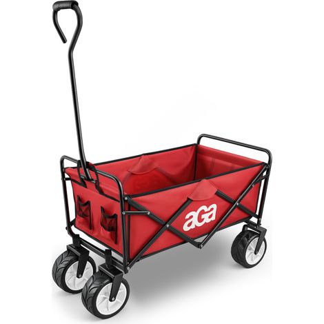 Aga Carrello pieghevole da trasporto MR4620 Rosso