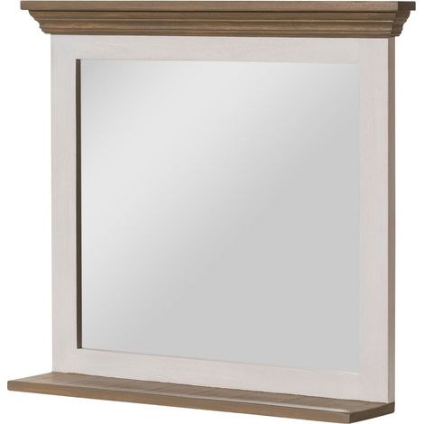 Spiegel Mango 70x15x63 weiß lackiert TOULOUSE 134Massivmoebel24 GmbH (1/3)