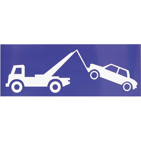 Autocollant -Remorquage de la voiture-