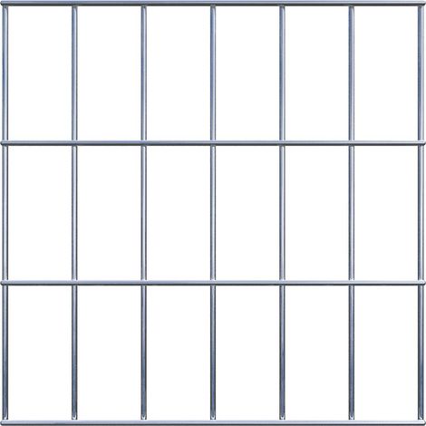 Grille de Gabion à l’unité - Dimensions: 30 cm x 30 cm - mailles de 5 x 10 cm - Made in Germany