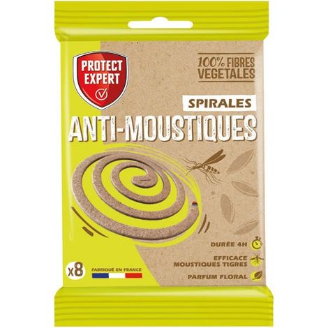 Spirale Esterno Anti Zanzare Geraniol Confezione da 8 /nc - Protect Expert