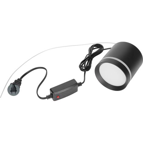 Lampe à spectre complet pour Aquarium de poissons d'eau salée, noir ZY-K2, prise ue 220V (1/5)