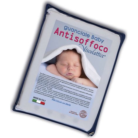 Cuscino Guanciale Da Letto Antisoffoco, misuraCullacoloreAntisoffoco (1/3)