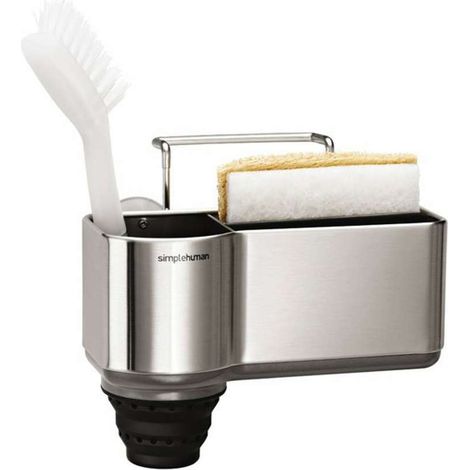 Simplehuman Accessori per cucina - Porta spugna, acciaio inossidabile KT1116