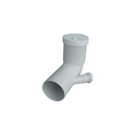 CURVA BIANCA WC PROLUNGATA ATTACCO BICCHIERE SX  VALSIR Diam. 110 / 50 VALSI