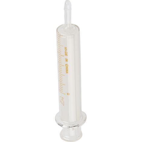 30ml Glass Glycerin Syringe Resuable Liquid Feeding Enema Biological Experiment Equipment