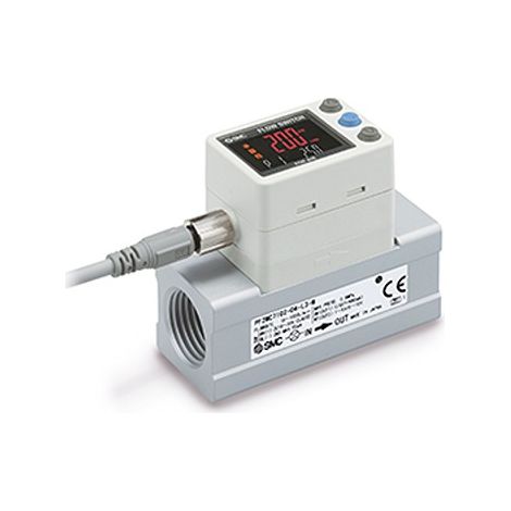 Capteur de débit SMC PF2MC pour Air, 5 l/min à 500 l/min ( Prix pour 1 )