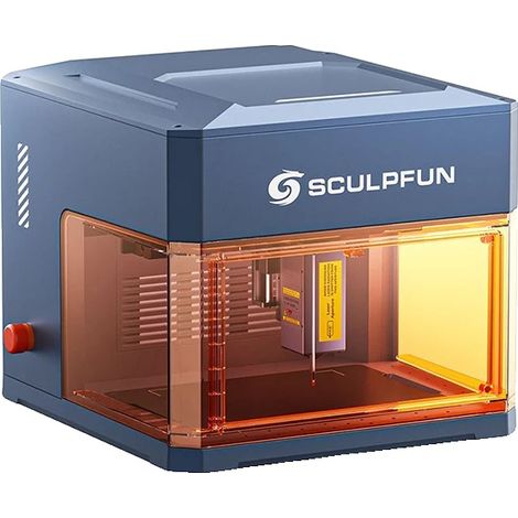 Graveur Laser, Design Enclos, Précision Haute Vitesse, SCULPFUN iCube Ultra (1/5)