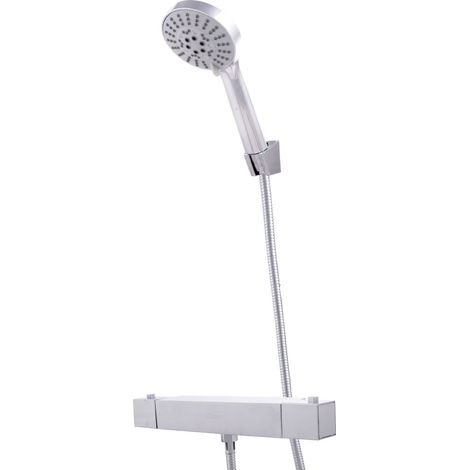 Set doccia in ottone / zinco - ABS, cromo, acqua calda-fredda, due maniglie [QLI-FA-HW304]