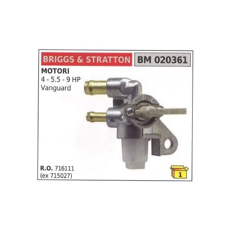 Kraftstoffhahn B&R Rasentraktor Mähwerk Mähwerk 4 5,5 PS 020361