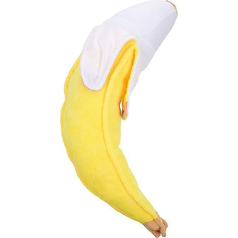 1 Stück Plüschkissen in Form einer geschälten Banane