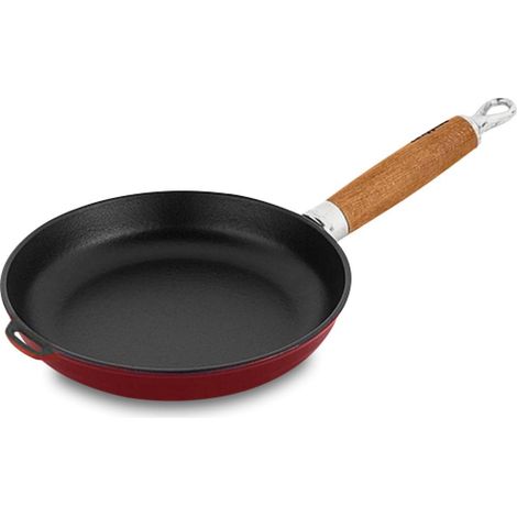 Emaillierte gusseisenpfanne 28cm rot - Chasseur - 313003