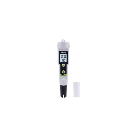 Testeur De Salinité 0-199.9 Ppt Testeur De Sel Pour Piscine Compteur De Sel De Piscine Testeur Salinité Piscine De Type Stylo NuméRique Pour Les Tests De Salinité De L'Eau De Mer/De L'Eau SaléE