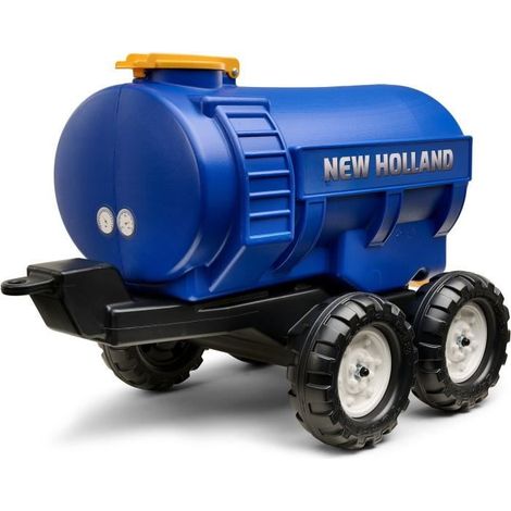 New Holland FALK Tank Trailer - 30L Capacity - Blue - Compatible with FALK tractors (3-7 years) - 100% Made in France (1/5)